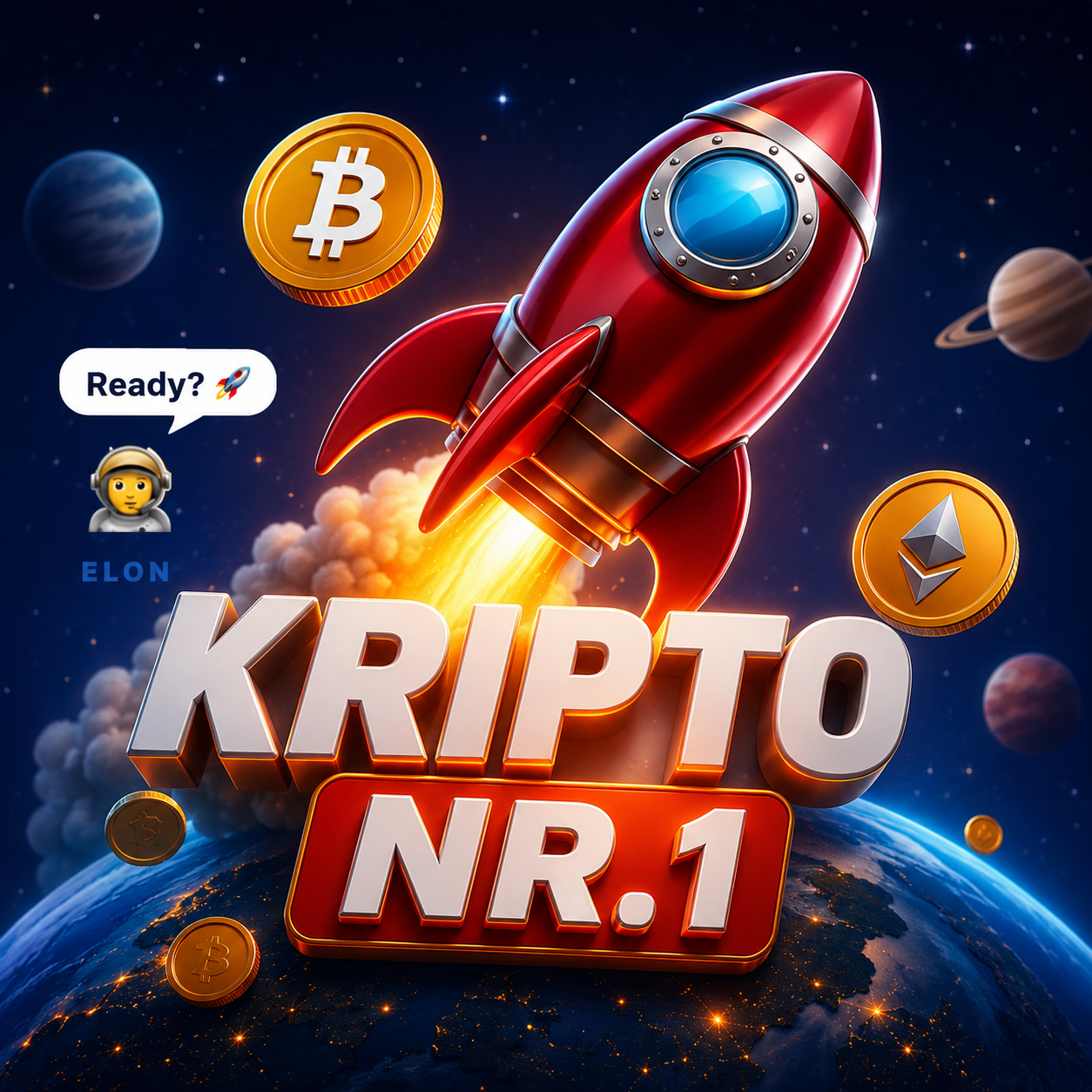 KRIPTO NR.1 rocket